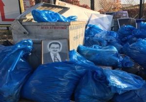 Gökçek in Portresini Çöpe Attılar!